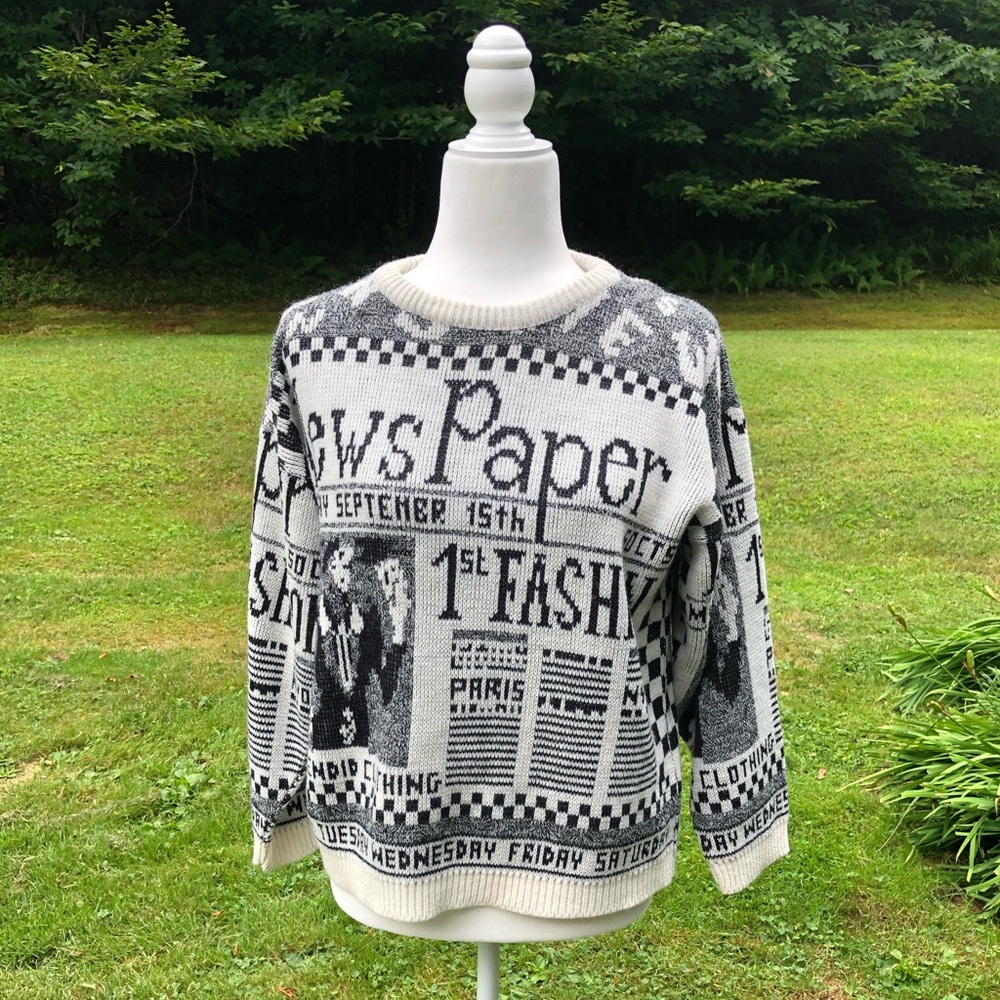 Vintage pull over sweater